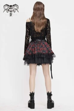 Jupe Plissée DEVIL FASHION 'attala' 11 Jupe Plissée DEVIL FASHION 'attala' -Cosplay skt1103 900