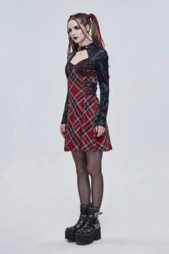 Robe Goth Punk Rock DEVIL FASHION 11 Robe Goth Punk Rock DEVIL FASHION -Cosplay skt1383 900