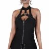 Top Gothique KILLSTAR 'snare' -Cosplay snare lace up top b x1600 900