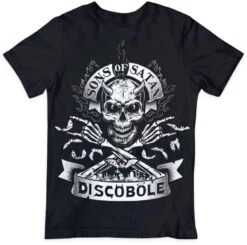 T-shirt Unisexe DISCOBOLE 'Sons Of Satan' 7 T-shirt Unisexe DISCOBOLE 'Sons Of Satan' -Cosplay sons of satan t shirt simulation 900