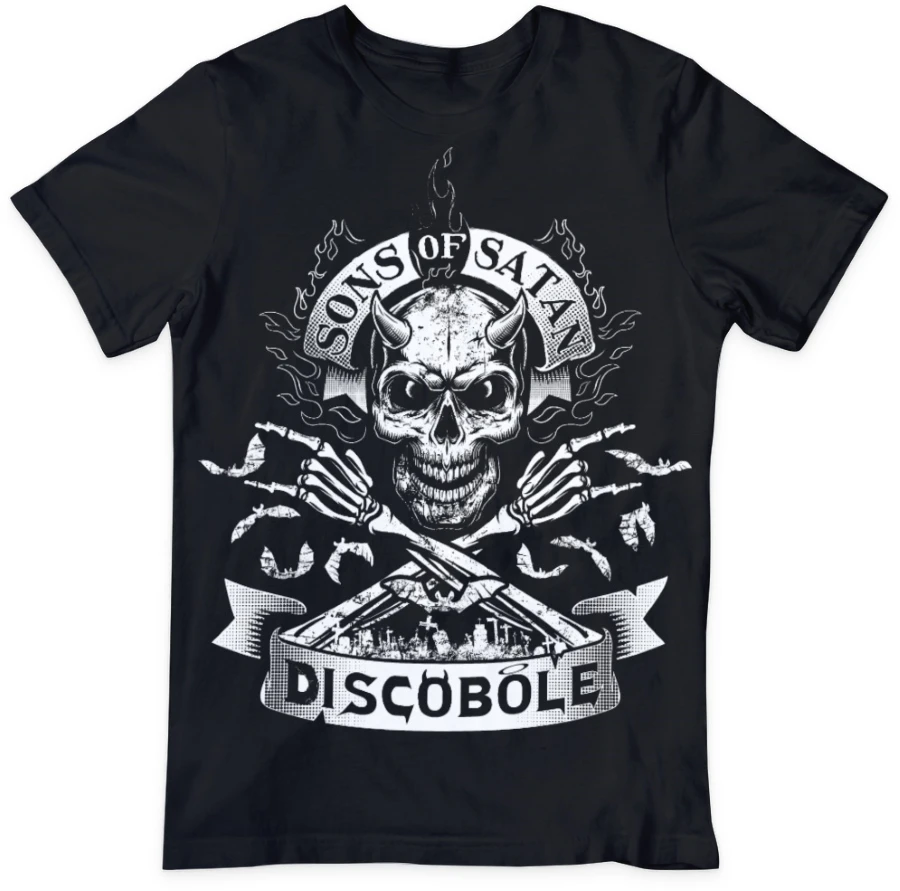 T-shirt Unisexe DISCOBOLE 'Sons Of Satan' 5 T-shirt Unisexe DISCOBOLE 'Sons Of Satan' – Image 3