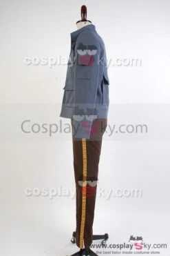 Star Wars: Empire Strikes Back Han Cosplay Costume Veste & Pantalon -Cosplay star wars empire strikes back han solo jacket pants cosplay costume 2