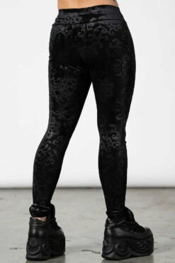 Leggings Velours KILLSTAR 'to Ashes' -Cosplay to ashes velvet leggings e x1600 900