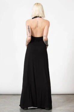 Robe KILLSTAR 'Tristania' -Cosplay tristania maxi halter dress h x1600 900