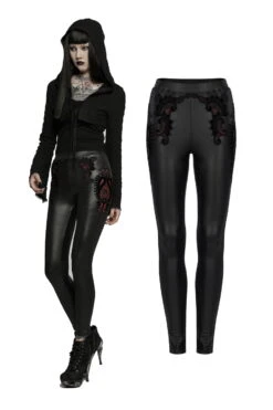 Leggings PUNK RAVE 'Gothic Stroll'