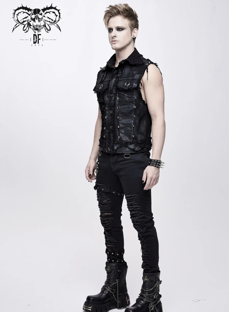 Veste Sans Manches DEVIL FASHION 'The Beast' 6 Veste Sans Manches DEVIL FASHION 'The Beast' – Image 4