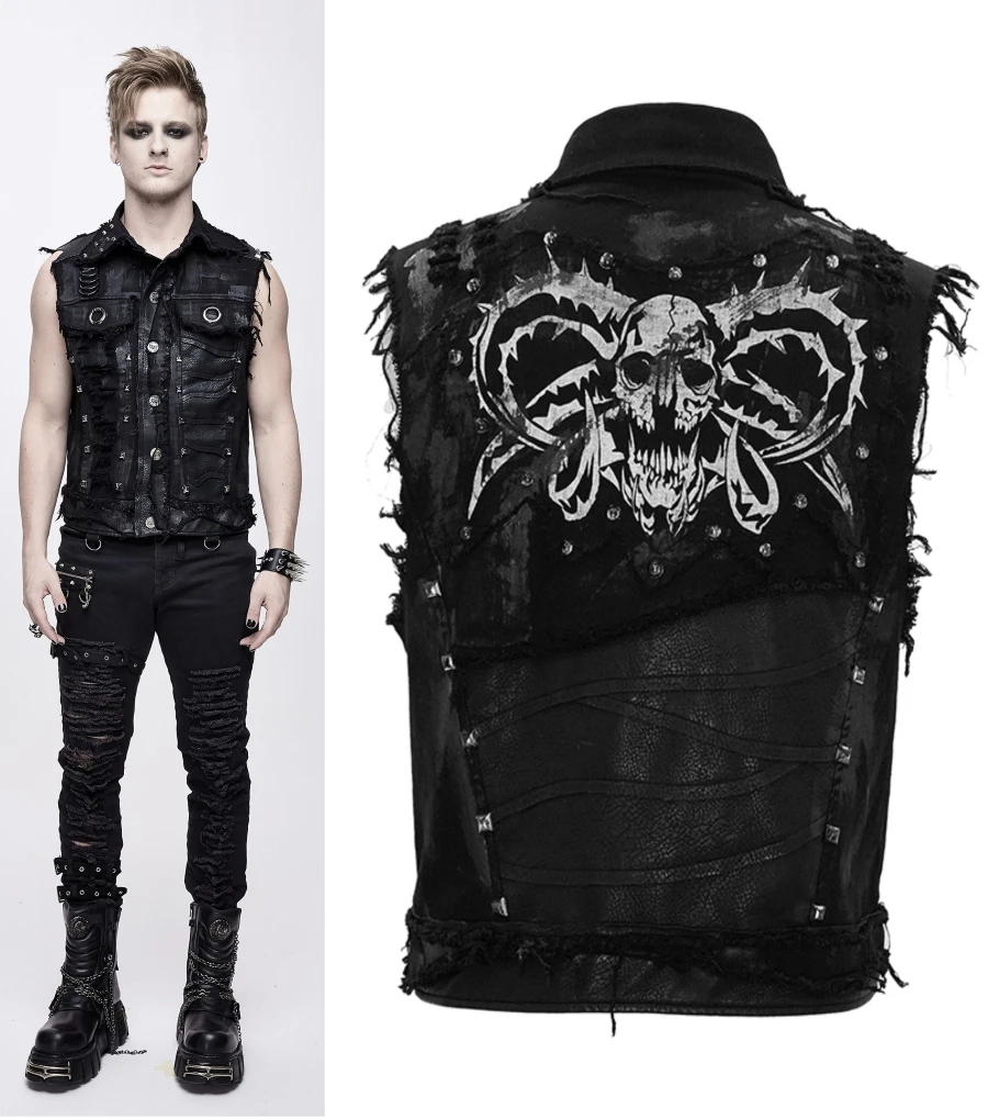 Veste Sans Manches DEVIL FASHION 'The Beast' 3 Veste Sans Manches DEVIL FASHION 'The Beast'