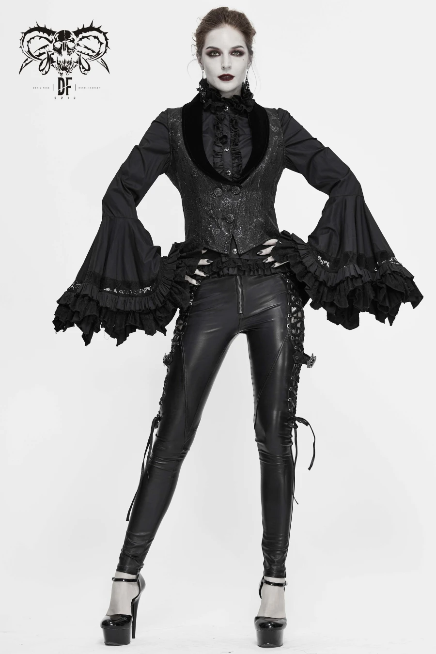 Gilet DEVIL FASHION 'wilgefortis' 4 Gilet DEVIL FASHION 'wilgefortis' – Image 2