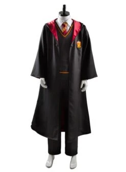 Harry Potter Gryffindor Robe Uniforme Harry Potter Cosplay Costume Version Adulte