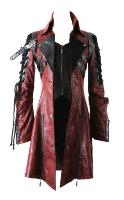 Veste Gothique Homme PUNK RAVE 'red Funeral' 11 Veste Gothique Homme PUNK RAVE 'red Funeral' -Cosplay y349red 900